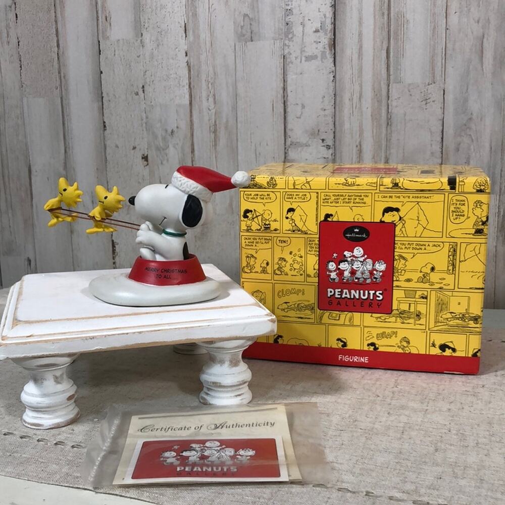 Vintage Hallmark Peanuts Gallery Numbered Edition “Jolly Holidays” Snoopy
